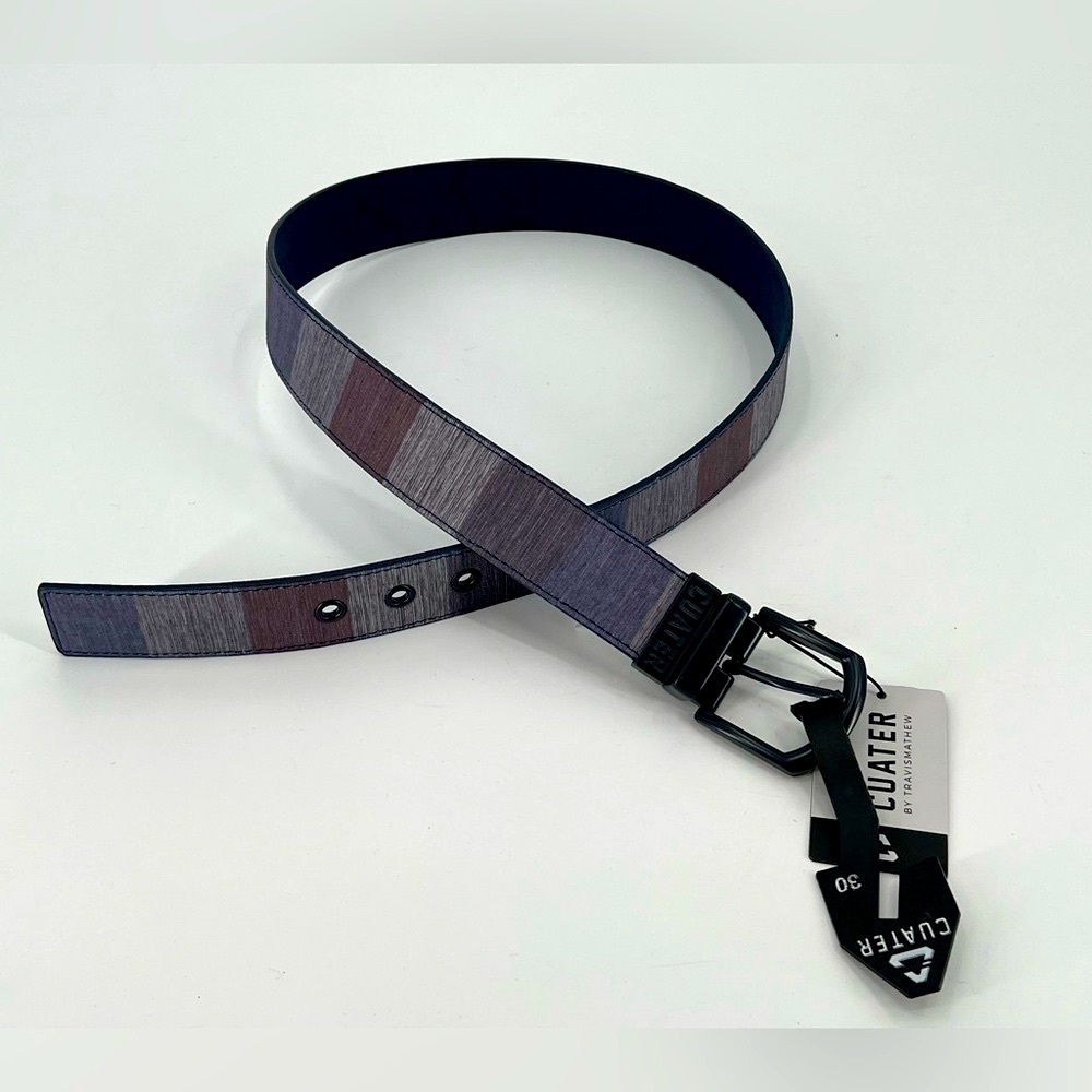 Men’s Cauter‎ By Travis Matthews Reversible Canvas Belt 30